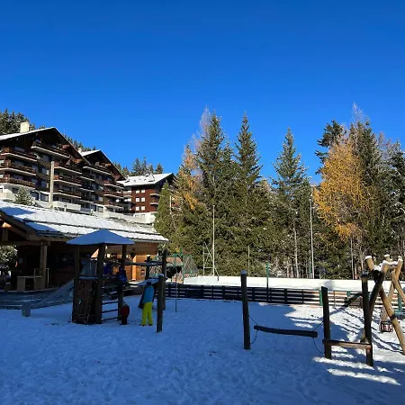アパート Cosy For 5 Near Lift, Hameau D2 *